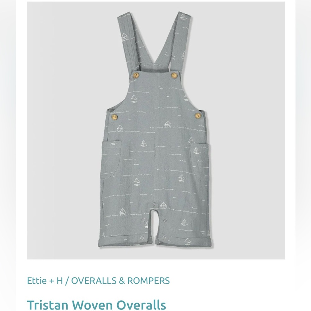Ettie H Tristan Woven Overalls